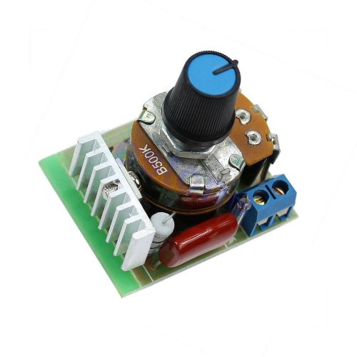 500w scr 220v voltage regulator motor speed controller thermostat dimming switch for sale