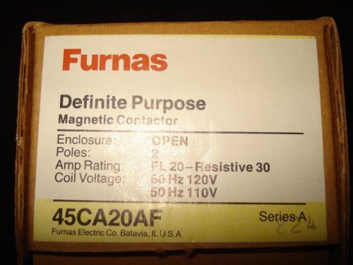 Furnas Magnetic Contactor NIB 45CA20AF
