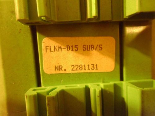 FLKM D15 Interface module