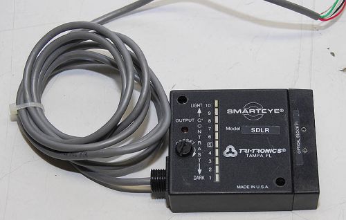Tri-Tronics SDLR &#034;Smarteye&#034; Photoelectric Sensor, w F1 Block (Optical) &amp; Cable