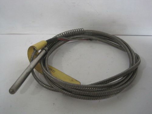 Pyromation spring-adjustable immersion thermocouple jba3zz-f3b053-2 type j nnb for sale