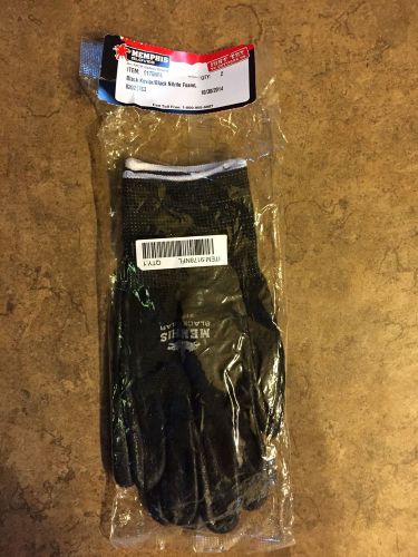 Memphis glove 9178nfl black nitrile cut resistant size large for sale