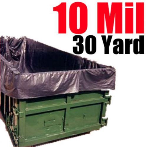 10 Mil 30 Yard Roll Off Dumpster Liner