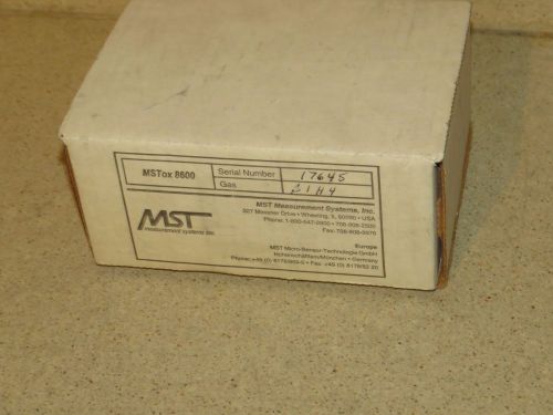 MST MEASUREMENT SYSTEMS INC MSTOX 8600 PERSONAL TOXIC GAS MONITOR