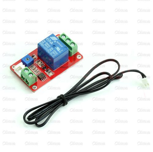 Dc 12v 1 channel thermistor relay sensor temperature detection control switch for sale