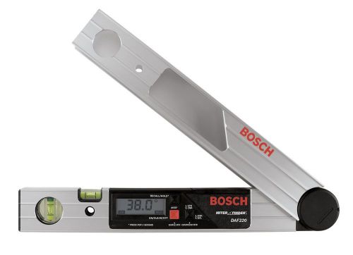 Bosch DAF220K Miter finder Digital Angle Finder with Leg Extension and Case NA