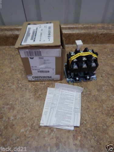 New allen bradley ab 592-bov16 eutectic alloy overload relay 3 pole 40 amps new for sale
