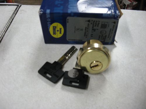 Mul-T-Lock  Mortise Cylinder 1 1/8&#034; HIGH SECURITY  NEW &amp; ORIGINAL