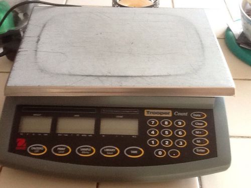 Ohaus Trooper TC15RS Commercial Industrial 15000g 15kg Digital Counting Scale