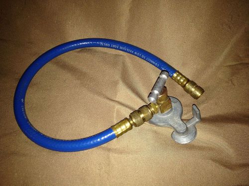 Used Valve with hose connection - Stamped HW - Parts 1672 &amp; 1673 - Untested