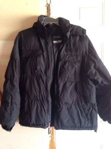 Southpole men&#039;s black parka size xl - water repellent - hood - puffer coat for sale