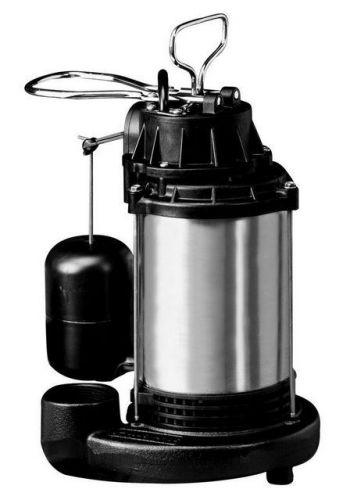 New wayne 3/4 hp submersible sump water pump stainless steel housing iron base for sale