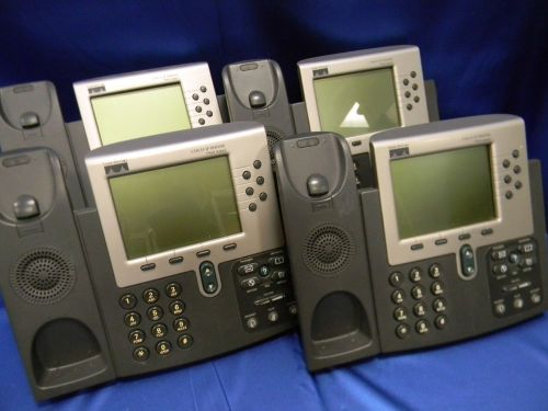Cisco IP Phone 7960 Series Bases Only 4pc Lot