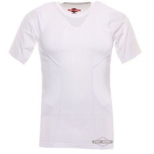 Tru Spec 1225006 Shirt Men&#039;s 24-7 White Concealed Holster S/S Shirt X-Large