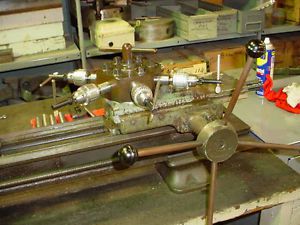 9&#034; SOUTH BEND LATHE 6 POSITION PRODUCTION TURRET WITH NEW CHUCKS