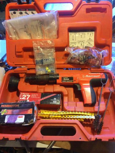 Ramset cobra plus .27 caliber powder actuated fastening tool w/ fasteners &amp; load for sale