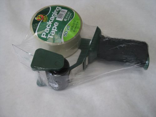 Duck Packaging Tape Dispenser with Tape 1.88&#034; x 50 Yds., Soft Foam Handle