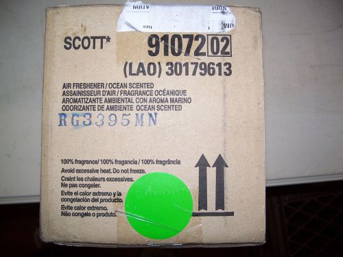 Scott Brand Air Freshener Refill  Ocean, 48 mL Cartridge, 6  Carton  91072