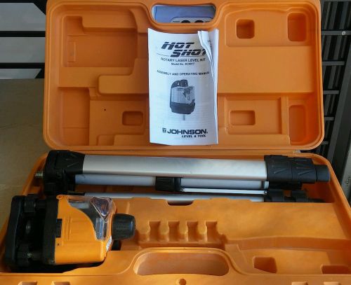 Johnson Level 40-0917 Leveling Rotary Laser Level Kit with Carrying Case