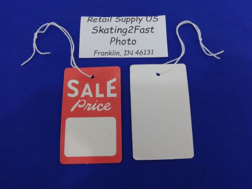 Sale Price Strung Merchandise Tags tail Store Supplies