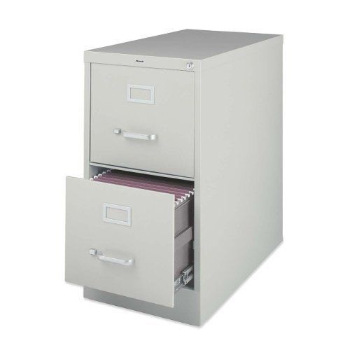 Lorell vertical file - 15&#034; x 25&#034; x 28.4&#034; - steel - 2 x file drawer[s] - letter - for sale