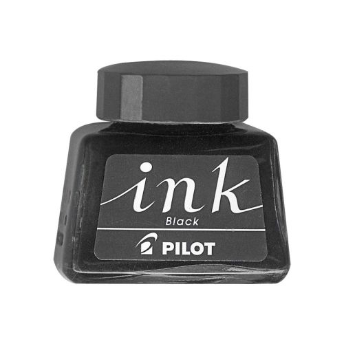 Pilot 120 ml Ink Bottle - Black Pilot Fountain Pen Ink Net - 30 ml x 4 bottles