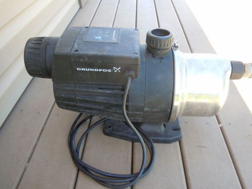 GRUNDFOS STAINLESS STEEL MQ3-45 B 1 HP BOOSTER PUMP (USED)