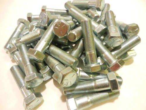 Lot (50) 9/16-18 x 2 1/4 grade 5 hex head cap screw bolts, infasco for sale