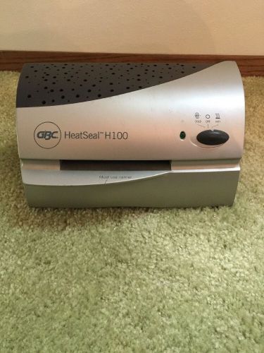 GBC HeatSeal H100 Hot Or Cold Laminator - Works great!