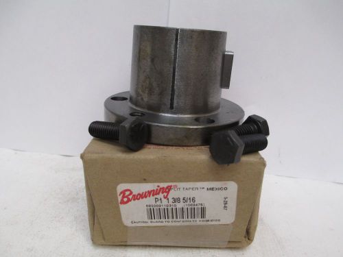 New browning split tapered bushing p1 1-3/8 1-3/8&#034; bore 5/16&#034; kw for sale