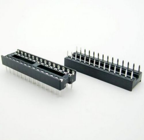 28pin DIP IC Sockets Adaptor Solder Type Qty:10