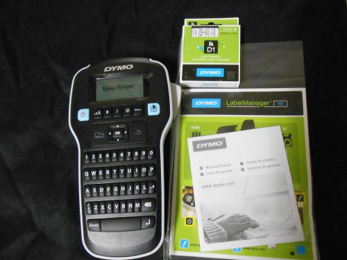DYMO LabelManager 160 Label Thermal Printer/label maker / labeler with 1 tape