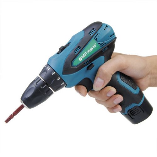 Li-on battery  12v 18-25nm waterproof handheld electric drill screwdriver for sale
