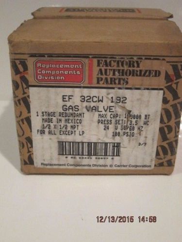 Carrier, factory authorized pts gas valve ef 32cw 192 free ex-ship new w/o docs! for sale