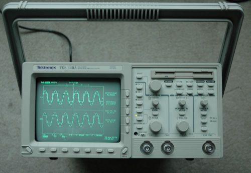 Tektronix TDS340A Digital Oscilloscope, Calibrated, Passed all self testing