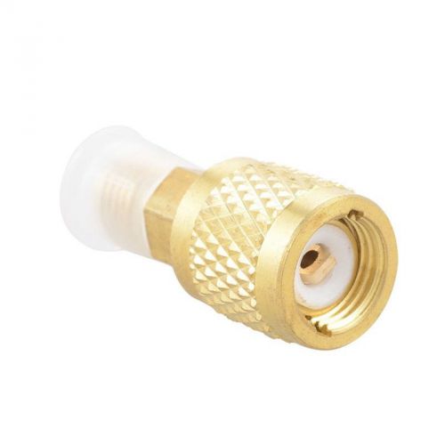 1Pc R410a Brass Adapter Joints 1/4&#034; Male To 5/16&#034; Female Charging Hose To Pump