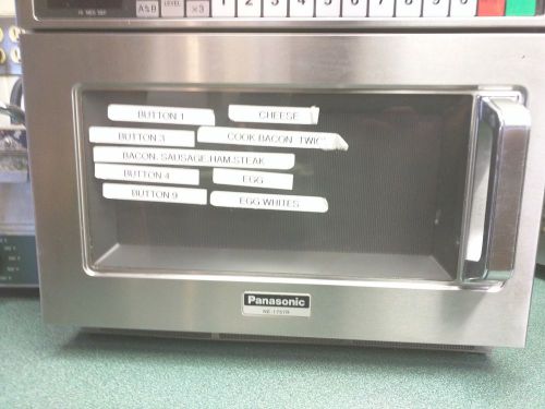 PANASONIC HEAVY DUTY COMMERCIAL MICROWAVE OVEN