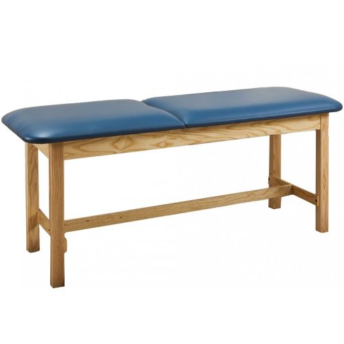 Clinton 1010-27 treatment table h-brace with back lift royal blue new in box for sale