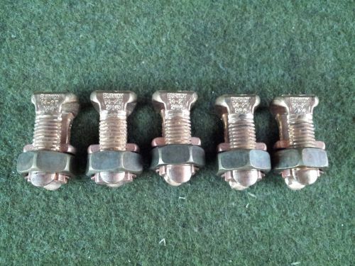 Burndy 14-2t ks23 db split bolt connector lot of 5 new for sale