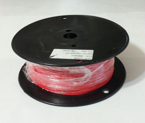 1000&#039; ptfe  red stranded 19/36 wire 24awg hook-up wire m49242  -new- for sale
