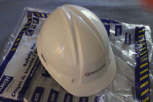 North A29 K2 Series Hard Hat - Ratchet Suspension - White with Comcast Logo