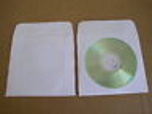 2000 NEW PAPER CD SLEEVE W/WINDOW AND FLAP