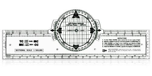 Aero Products 13 Azimuth Compass Rose Navigation Plotter by APR