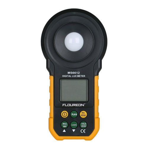 Floureon MS6612 Auto Range Digital Lux Meter Light Illuminance Measurement Sale