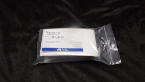 Applied Biosystems Microamp Clear Adhesive Film 4306311 Lot of 100
