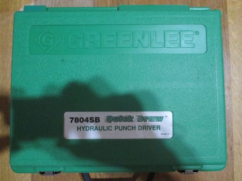 GREENLEE 7804-SB DRIVER,HYDRAULIC NEW