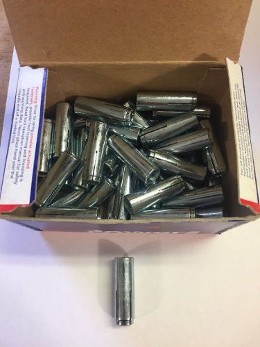 Lot Of 40 Powers 3/8&#034; Drop In Anchors 6306