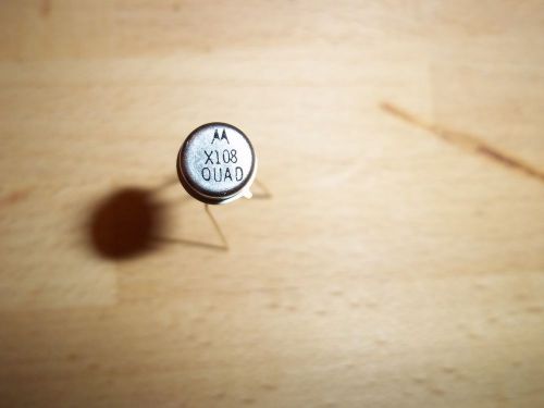 4 pieces MOTOROLA QUAD PACKAGE OF HOT CARRIER DIODES IN A RING