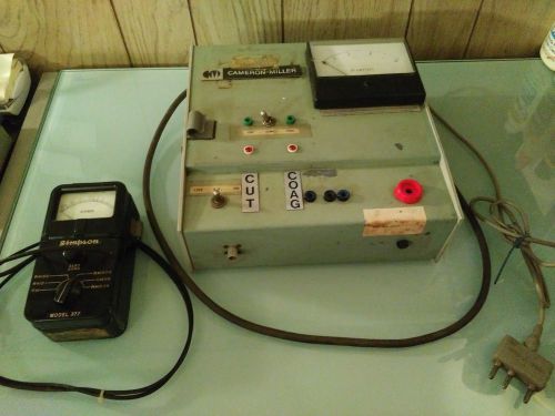 Cameron-Miller Equipment &amp; Simpson Meter Model 372 UNTESTED PLEASE READ