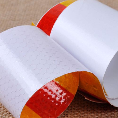 2&#034;x118&#034; chequer reflective safety warning conspicuity tape marking film sticker for sale